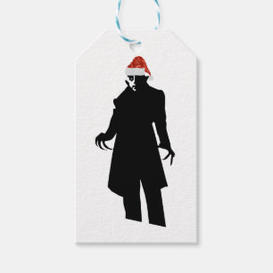 Santa nosferatu geschenkanhänger
