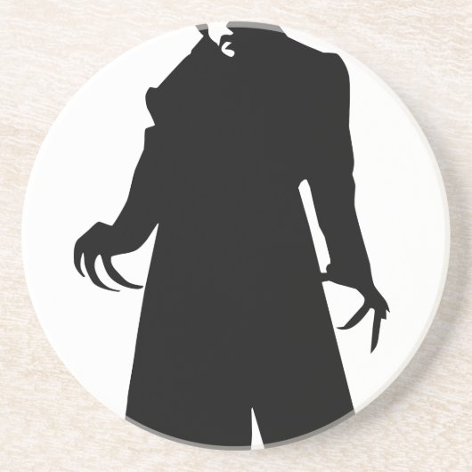 Santa nosferatu getränkeuntersetzer (Vorne)