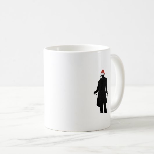 Santa nosferatu kaffeetasse (VorderseiteRechts)