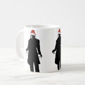 Santa nosferatu kaffeetasse (Vorderseite Links)