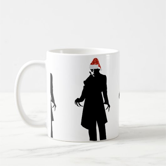 Santa nosferatu kaffeetasse (Links)
