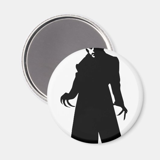 Santa nosferatu magnet (Vorderseite/Rückseite)