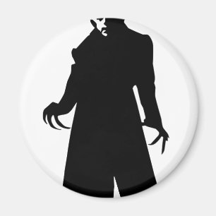 Santa nosferatu magnet