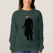 Santa nosferatu xmas women Sweatshirt (Vorderseite)