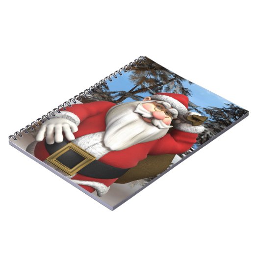 Santa Notizblock (Linke Seite)