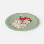 Santa Nr. 3 Papierplatte Pappteller (Schrägansicht)