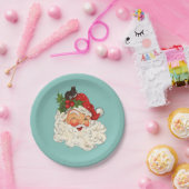 Santa Nr. 5 Pappteller (Party)