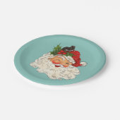 Santa Nr. 5 Pappteller (Schrägansicht)