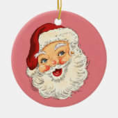 Santa Nr. 6 Keramik Ornament (Vorne)