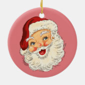 Santa Nr. 6 Keramik Ornament (Hinten)