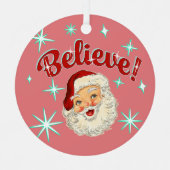 Santa Nr. 6 Ornament Aus Metall (Vorderseite)