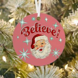 Santa Nr. 6 Ornament Aus Metall