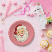 Santa Nr. 6 Papierplatte Pappteller (Party)