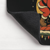 Santa Nummer 1 Roofer Funny Christmas Dofing Mousepad (Ecke)