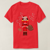 Santa Nutcracker Weihnachten T-Shirt (Design vorne)