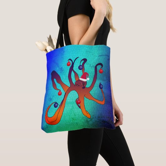 Santa Octopus Tasche (Von Nahem)