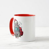 Santa oder Satan Tasse (Vorderseite Links)