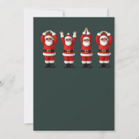 Santa Ohio Mittlerer Westen Party O-H-I-O Weihnac