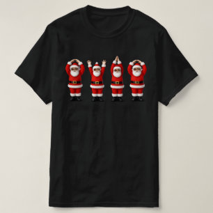 Santa Ohio Mittlerer Westen Party O-H-I-O Weihnac T-Shirt