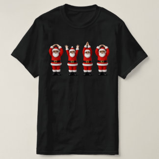  Santa Ohio Mittlerer Westen Party O-H-I-O Weihnac T-Shirt