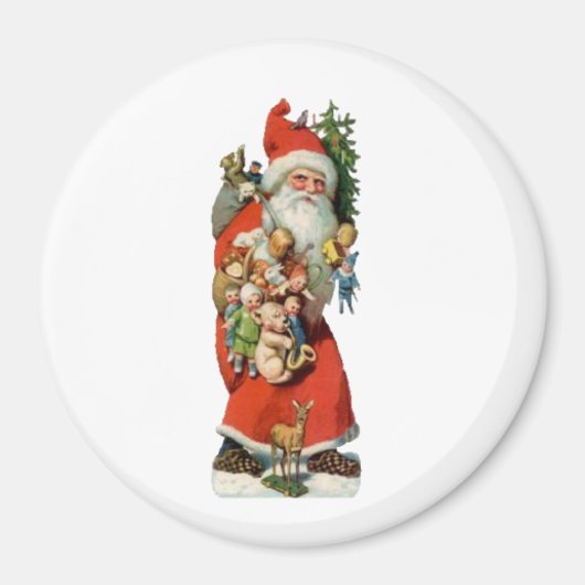 Santa Old Fashioned Magnet (Vorne)