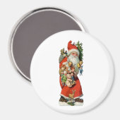 Santa Old Mode Magnet (Vorderseite/Rückseite)