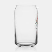 Santa on Bike Kinder Personalisierte Weihnachtsmil Dosenglas (Rechts)