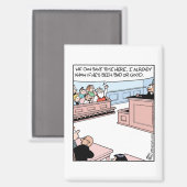 Santa on Jury Magnet (Vorderseite/Rückseite)