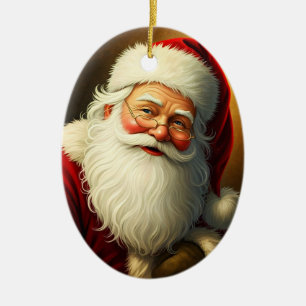 Santa Ornament
