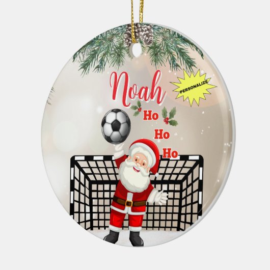 Santa Ornament (Links)