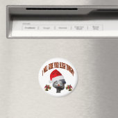 Santa Ostritch Magnet (In Situ (Geschirrspüler))
