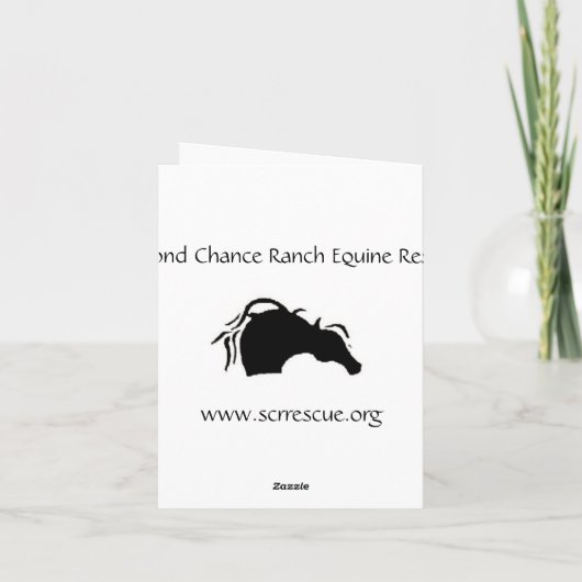 Santa Ouston Feiertagskarte (Rückseite)