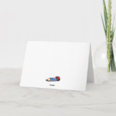 Santa Outlaw© Christmas Card (Chimney) Feiertagskarte (Rückseite)