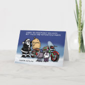 Santa Outlaw© Weihnachtskarte Karte (Vorderseite)
