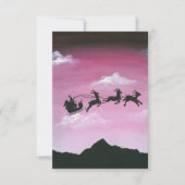 Santa Over Aoraki Mount Cook (Vorderseite)