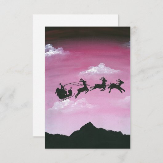 Santa Over Aoraki Mount Cook (Vorne/Hinten)