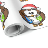 SANTA OWAL GESCHENKPAPIER (Rolleneckpunkt)