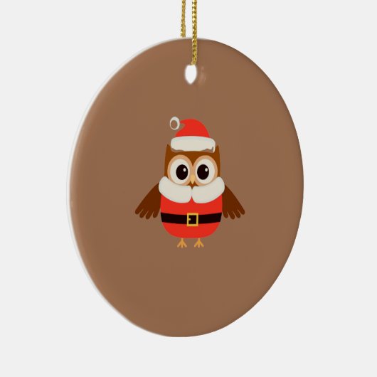 Santa Owl Ornament (Rechts)