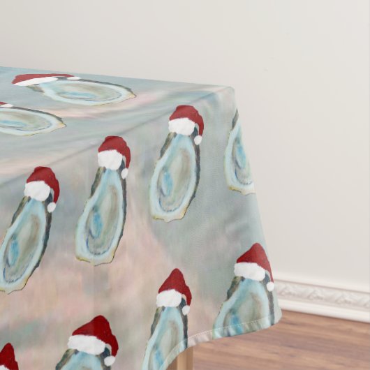 Santa Oysters shells Holiday coastal seashell  Tischdecke (Beispiel)