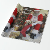 Santa Paare Geschenkpapier (Ungerollt)