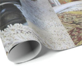 Santa Paare Geschenkpapier (Rolleneckpunkt)