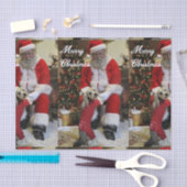 Santa Paare Seidenpapier (Handwerk)