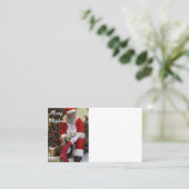 Santa Paare Visitenkarte (Stehend Vorderseite)