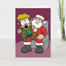 Santa Pain Feiertagskarte