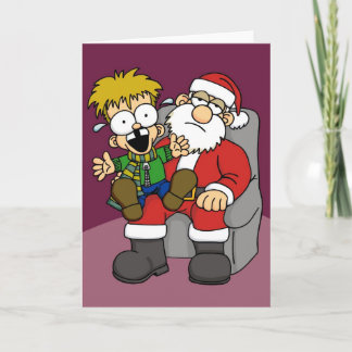 Santa Pain Feiertagskarte