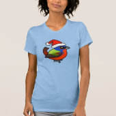 Santa Painted Bunting T-Shirt (Vorderseite)
