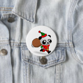 Santa-Panda-Knopf Button (Beispiel)