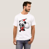 Santa Panda T-Shirt (Vorne ganz)