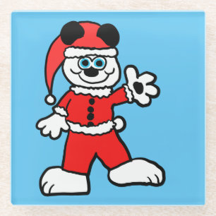 Santa Panda Untersetzer
