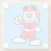 Santa Panda Untersetzer (Rückseite)